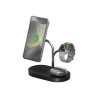 stazione di ricarica samsung 3in1 wireless nero/argento [gp-pwu024wiabw]