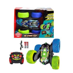 modellino dickie rc cyber flip 1/18 multicolore [201105010]