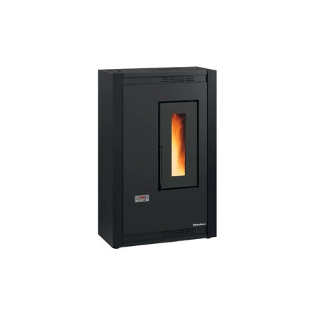 stufa pellet extraflame 1292602 luisella 5.0 nero