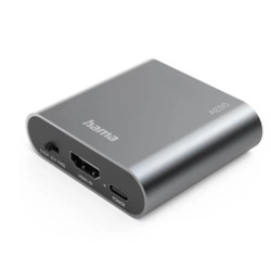 estrattore audio hama ae90 hdmi audio argento