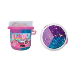 giocattolo nice 98001 slime magic trio secchiello 1kg multicolore