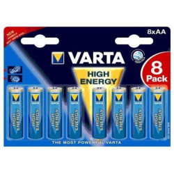pila varta 8 pz. high energy mignon aa lr 6 [04906121418]