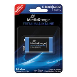 Pila mediarange 1 pz. e-block 9v blister (9v/6f22 ) [mrbatterie