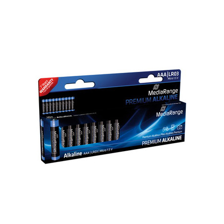 Pila mediarange 10 pz. premium aaa mini stilo (alkaline/lr03) [mrbat102]