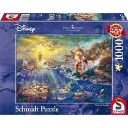 schmidt spiele 59479 puzzle disney ariel 1000 pezzi [59479]