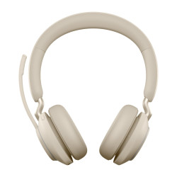 cuffie jabra evolve2 65 stereo uc + link 380c beige