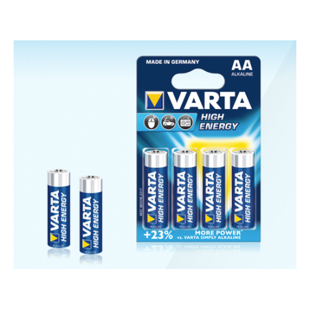 Pila varta 4 pz. high energy aa 1,5v lr6 [04906121414]