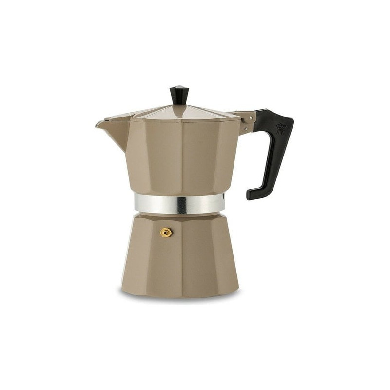 caffettiera moka pezzetti 3 tazze beige 1361v