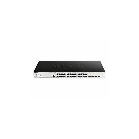 switch d-link dgs-1210-28p/me/e 28 porte poe 193w nero