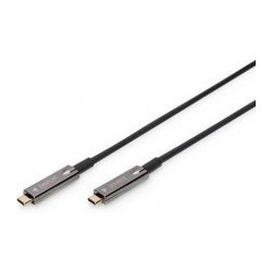 cavo usb digitus 4k tpo-c 3.1/10m/nero [akassku00000116]