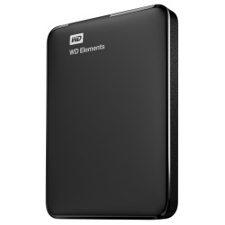 hard disk esterno 2tb western digital elements portatile nero usb