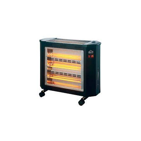 stufa elettrica al quarzo dcg 2000watt 4 elementi [sa9624]