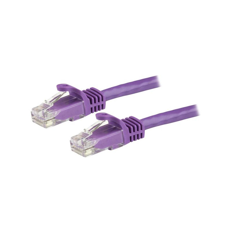 cavo di rete startech.com patch cat6 utp 1.5m viola [n6patc150cmpl]