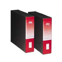 Registratore a leva dox 9 rosso 30x30cm, dorso 8cm [000212b1]