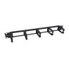 pannello di gestione cavi equip 327315 su rack 19'' 1u nero