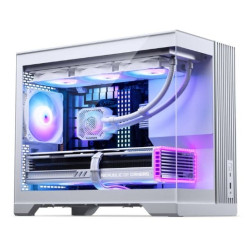 case phanteks xt v3 rgb vetro temperato mini-tower matx bianco