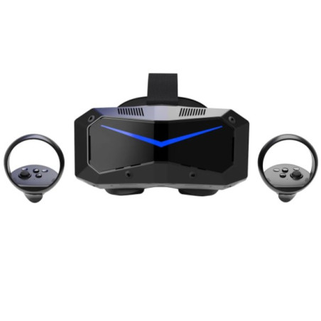 visore vr pimax crystal super 57ppd qled 4k 57 ppd con controller