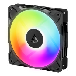 ventola 120x120 arctic p12 pro reverse a-rgb 120mm nero [acfan00322a]