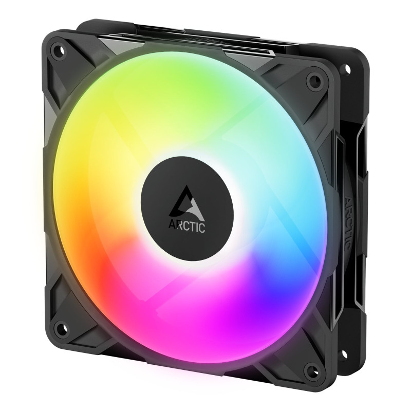 ventola 120x120 arctic p12 pro reverse a-rgb 120mm nero [acfan00322a]