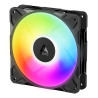 ventola 120x120 arctic p12 pro reverse a-rgb 120mm nero [acfan00322a]