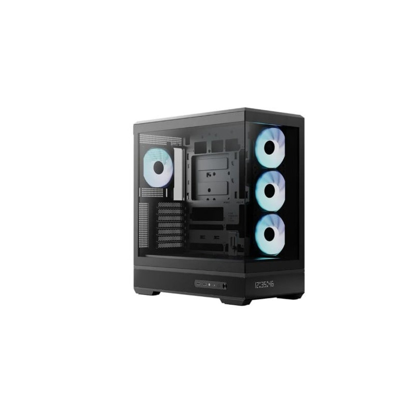 case aerocool p500b digi pannelli in vetro temperato midi-tower