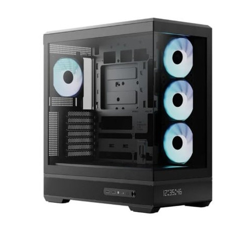 case aerocool p500b digi pannelli in vetro temperato midi-tower