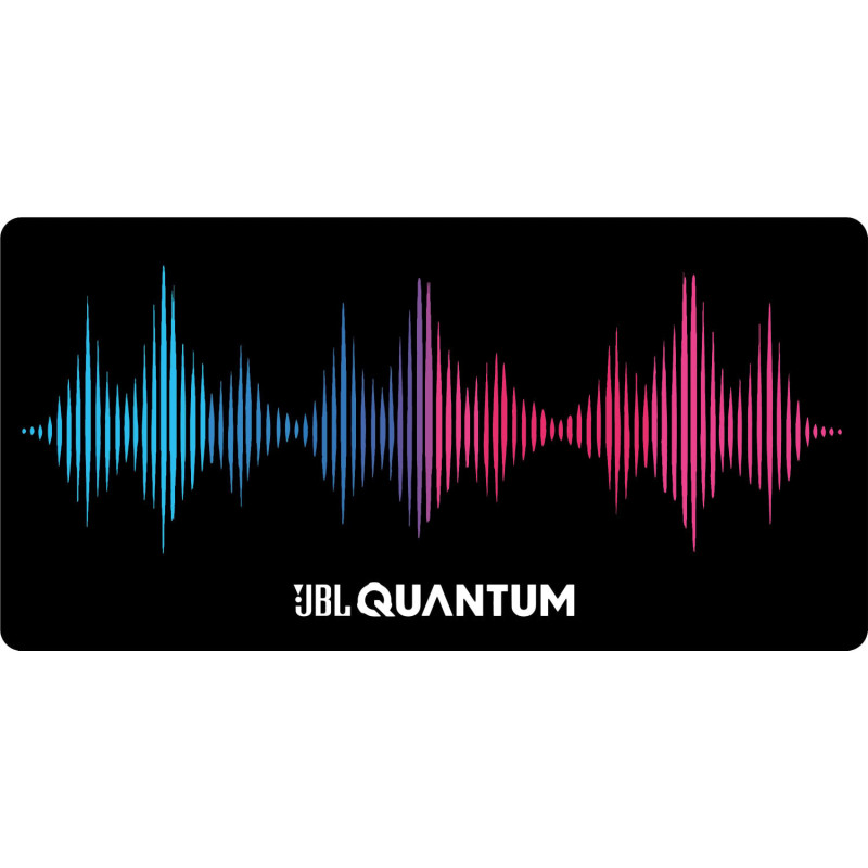 mousepad gaming jbl quantum 350x250x3mm nero [jblqgmp]