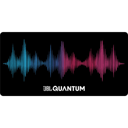 mousepad gaming jbl quantum 350x250x3mm nero [jblqgmp]