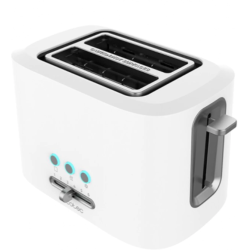 tostapane cecotec toast 9000 doppio con griglia 980w bianco [3188]