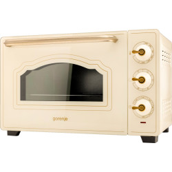 mini forno gorenje om30cli 30l 1600w beige [746121]