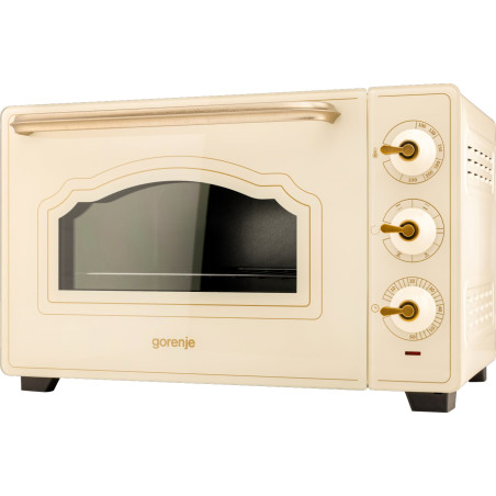 mini forno gorenje om30cli 30l 1600w beige [746121]