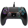 controller qubick neon cop50015 gamepad rgb cablato 3.5mm ps5/pc