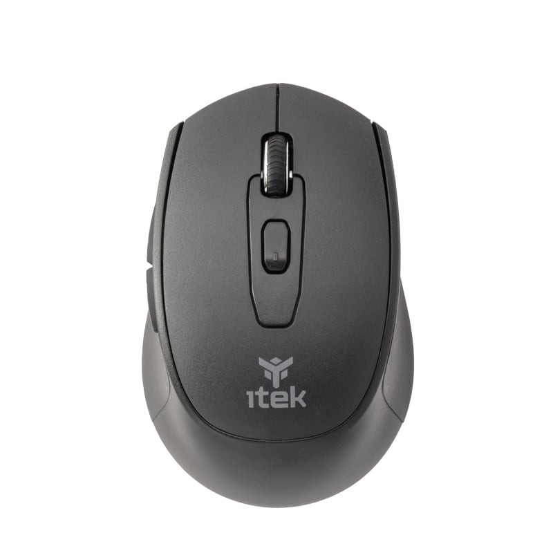 mouse itek clk w24b wireless ottico 1600dpi nero [itmoclkw24b]