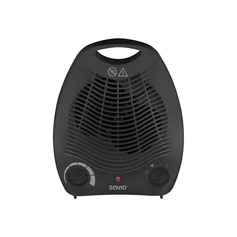 termoventilatore domestico savio ad-02 b 2000w nero [ad-02/b]