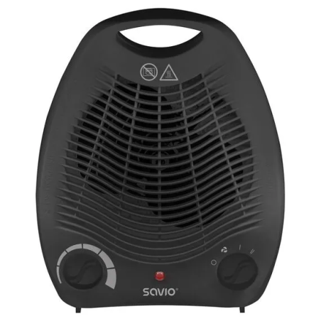 termoventilatore domestico savio ad-02 b 2000w nero [ad-02/b]