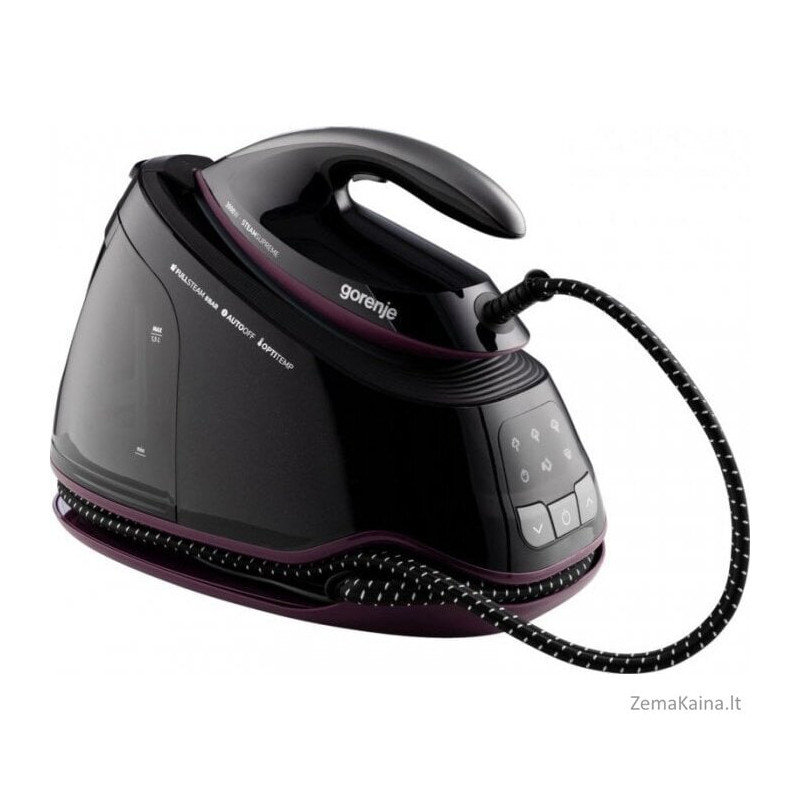 ferro da stiro gorenje sik2800bkv a vapore 2800w nero/viola [746417]