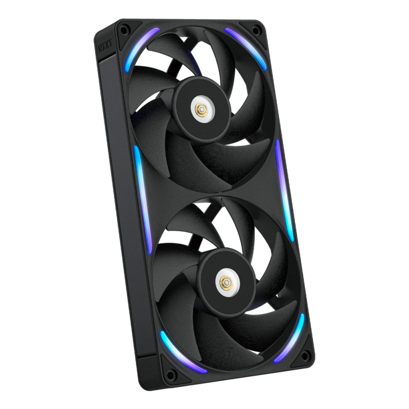 ventola 120x120 nzxt performance f240x 2x120mm nero [rf-u24pn-b1]