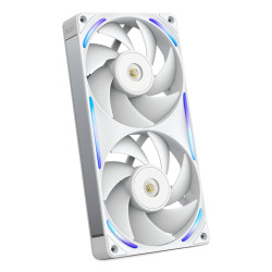 ventola 120x120 nzxt performance f240x 2x120mm bianco [rf-u24pn-w1]