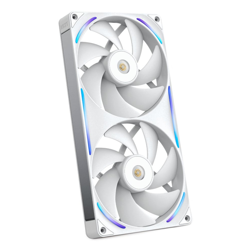 ventola 140x140 nzxt performance f280x 2x140mm bianco [rf-u28pn-w1]