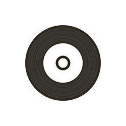Confezione cd-r mediarange 700mb 50pcs spindel schallplattenoptik