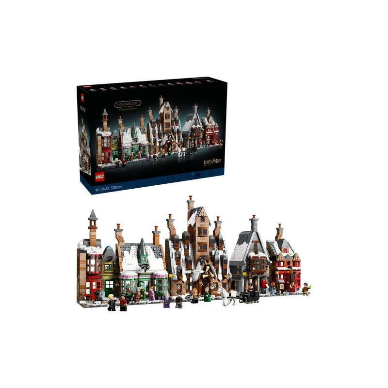 gioco da costruzione lego harry potter villaggio di hogsmeade multicolore