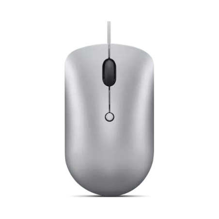 mouse lenovo 540 wired usb/ottico 2400dpi 4 tasti grigio [gy51d20877]