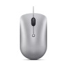mouse lenovo 540 wired usb/ottico 2400dpi 4 tasti grigio [gy51d20877]