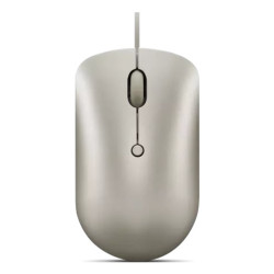 mouse lenovo 540 wired usb/ottico 2400dpi 4 tasti sabbia [gy51d20879]