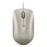 mouse lenovo 540 wired usb/ottico 2400dpi 4 tasti sabbia [gy51d20879]
