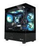 case thermaltake ftw a-line lcs 5060 d5 midi-tower transparente/nero