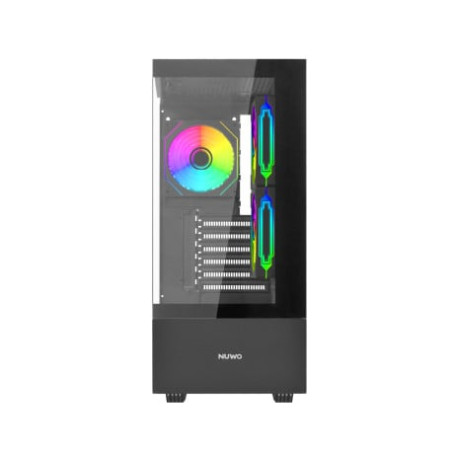 case nuwo clash ck500 atx/matx nero [cs0225sx-ck500]