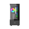 case nuwo clash ck500 atx/matx nero [cs0225sx-ck500]