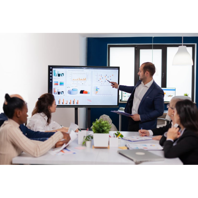 monitor digital signage led 65" nec pn-l652b 4k ultra hd