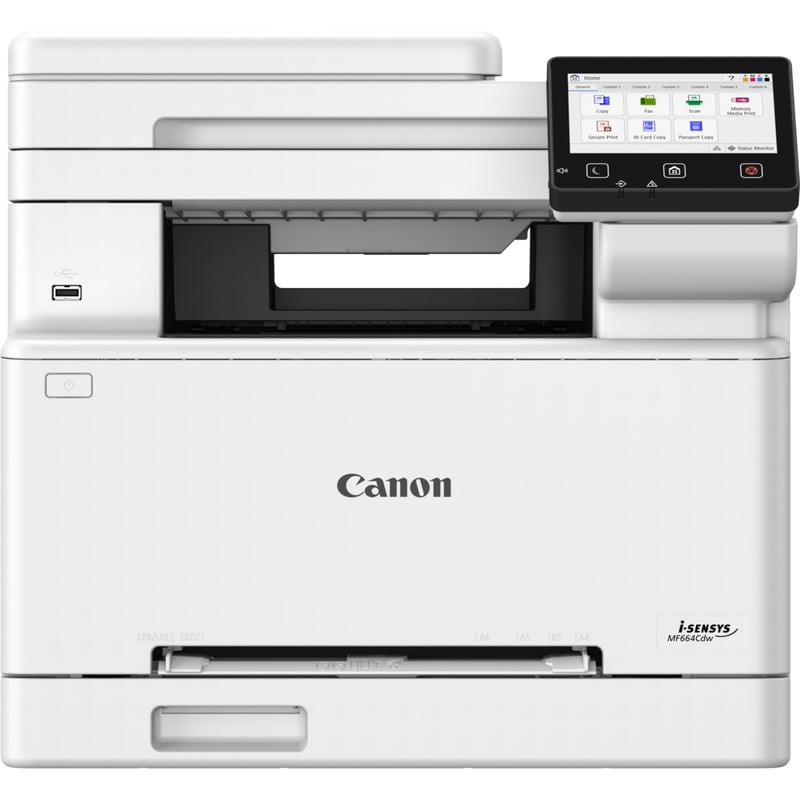 stampante laser canon i-sensys mf-664cdw multifunzione a